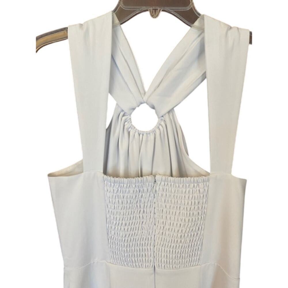 French Collection Echo Crepe‎ Midi Dress White - Picture 4 of 9